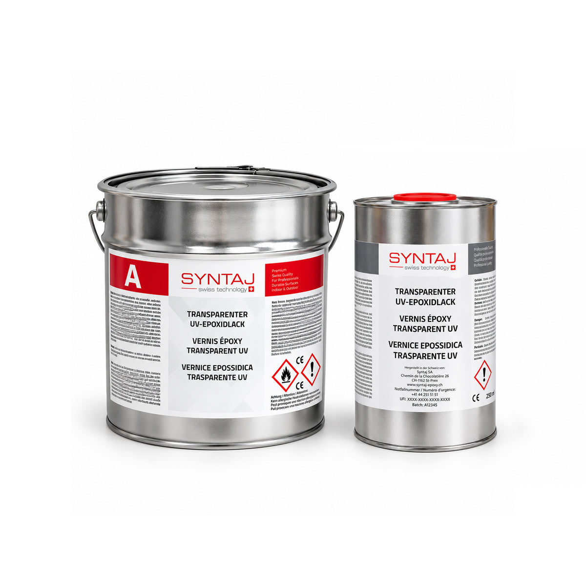 SYNTAJ - Vernis époxy transparent UV 3.2 kg