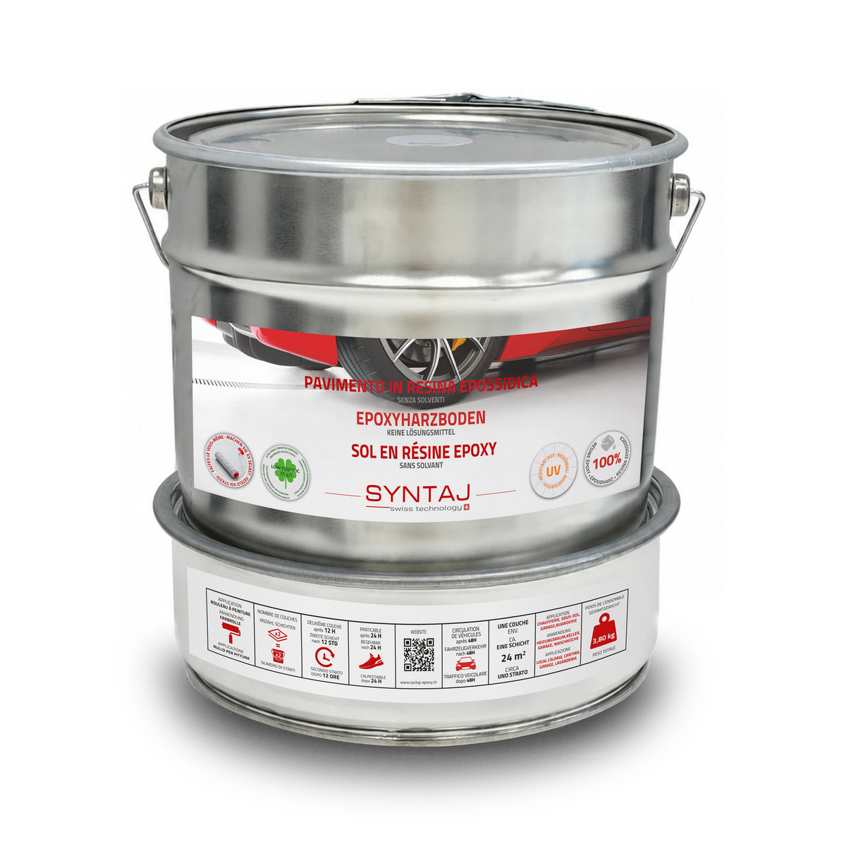 SYNTAJ -  Sol en résine époxy 3.8 kg